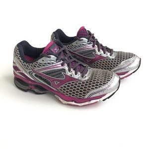Mizuno Wave creation 17 silver/purple Women’s 8